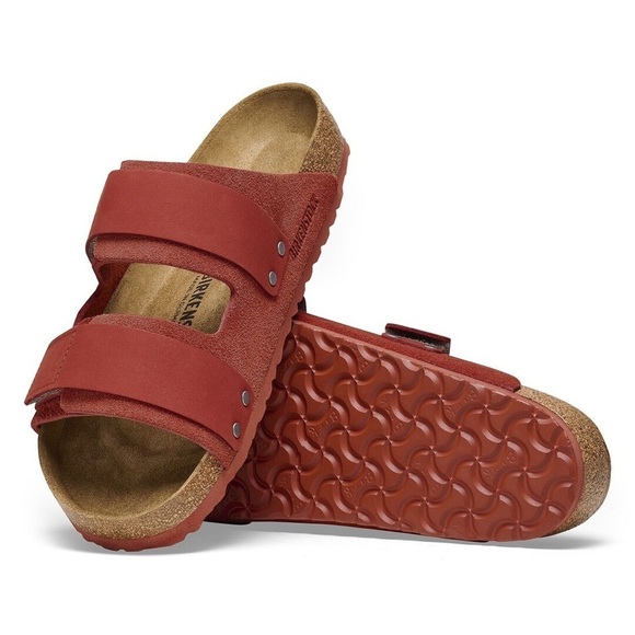 BIRKENSTOCK Uji Nubuck-Suede Leather - Sienna Red - Picture 2 of 10